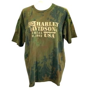 VTG Rare Harley-Davidson Giraphic Tee Sz Large